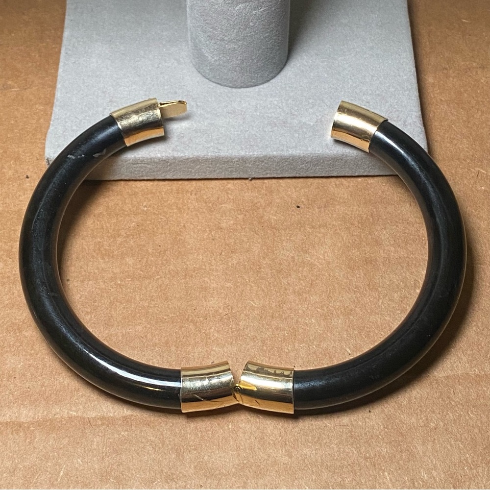 Vintage Black Bangle Bracelet